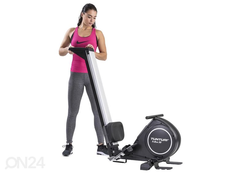 Sõudeergomeeter Tunturi FitRow 50 suurendatud