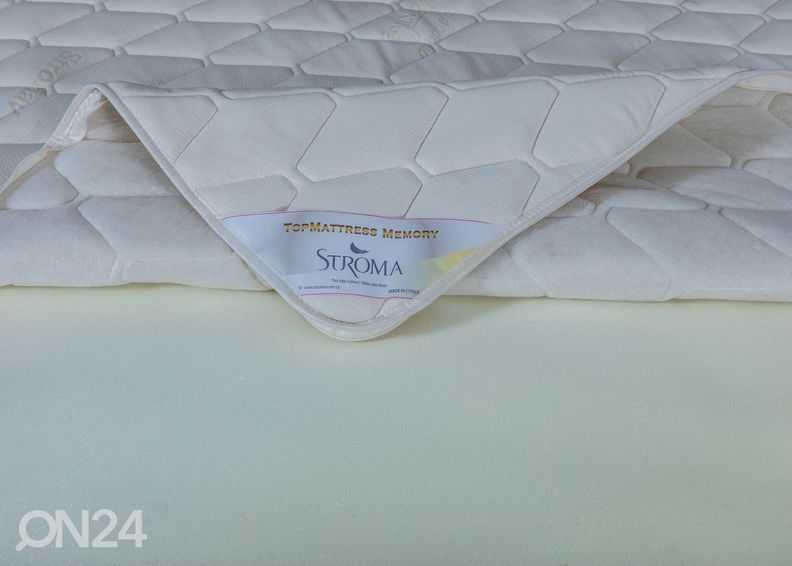 Stroma kattemadrats Top Memory 140x200x5 cm suurendatud