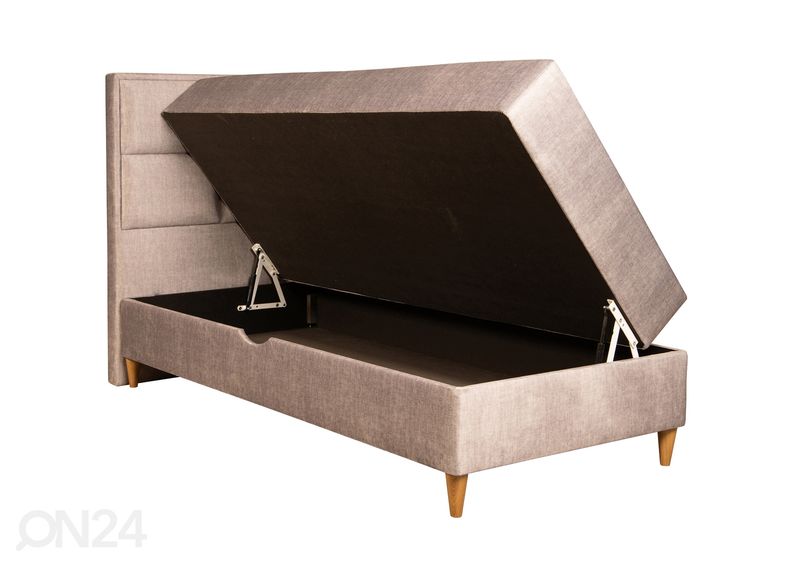 Stroma pesukastiga kontinentaalvoodi Perissa 90x210 cm suurendatud