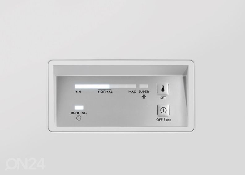 Sügavkülmkirst Electrolux suurendatud