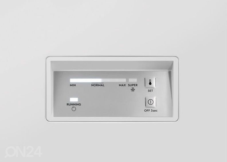 Sügavkülmkirst Electrolux suurendatud