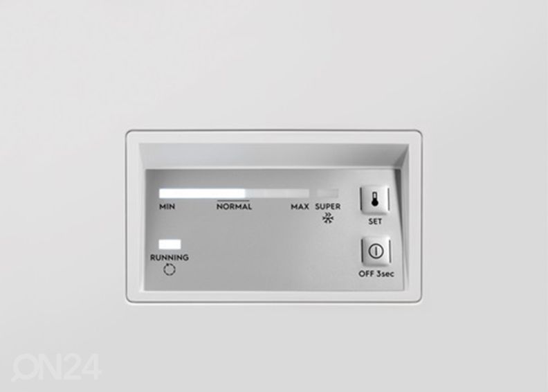 Sügavkülmkirst Electrolux suurendatud