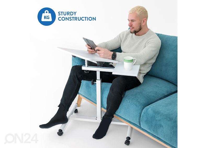 Sülearvuti laud Tatkraft Bianca suurendatud