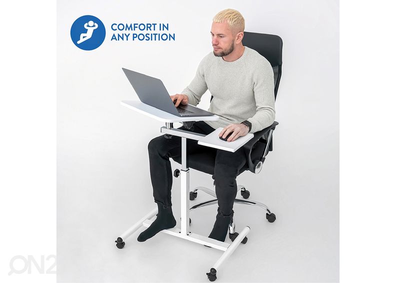 Sülearvuti laud Tatkraft Bianca suurendatud