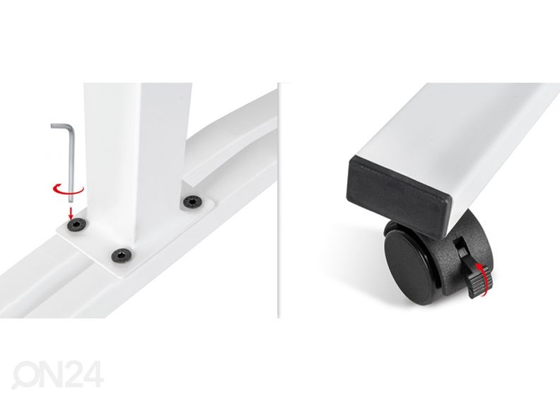 Sülearvuti laud Tatkraft Cheer suurendatud