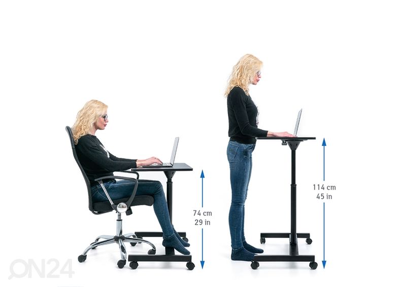 Sülearvuti laud Tatkraft Focus suurendatud