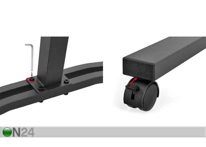 Sülearvuti laud Tatkraft Salute suurendatud