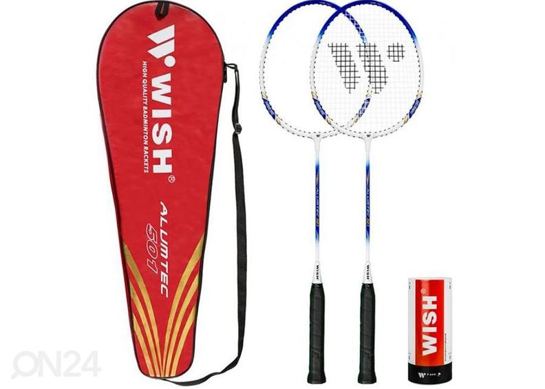 Sulgpalli komplekt WISH ALUMTEC 501K suurendatud