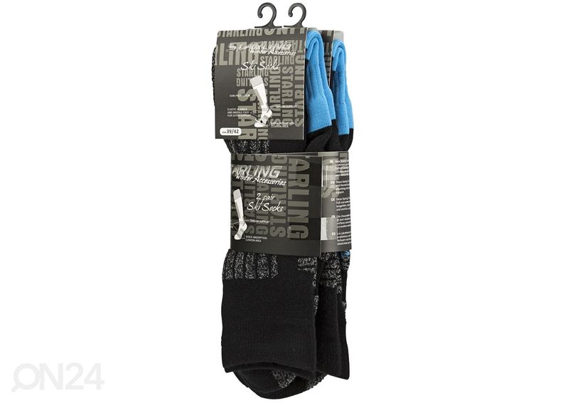 Suusasokid Whistler Starling 2-pakk suurendatud