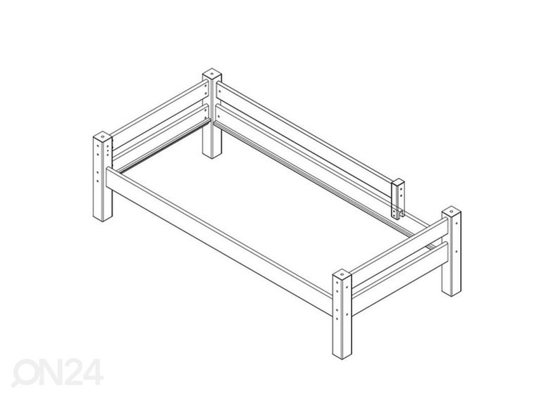 Suwem eesmine turvapiire lastevoodile Lahe MINI suurendatud