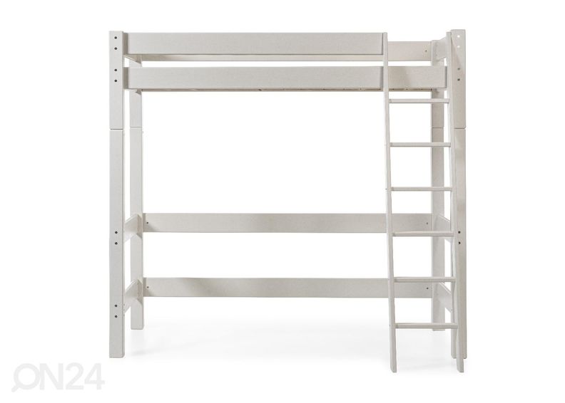 Suwem ekstra kõrge narivoodi Lahe kaldredeliga 80x200 cm suurendatud