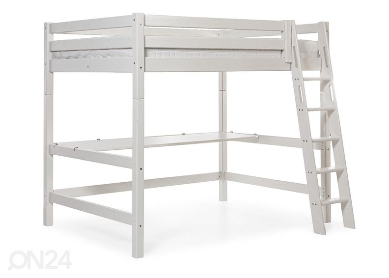 Suwem kõrge narivoodi Fantazy kaldredeliga 140x200 cm suurendatud