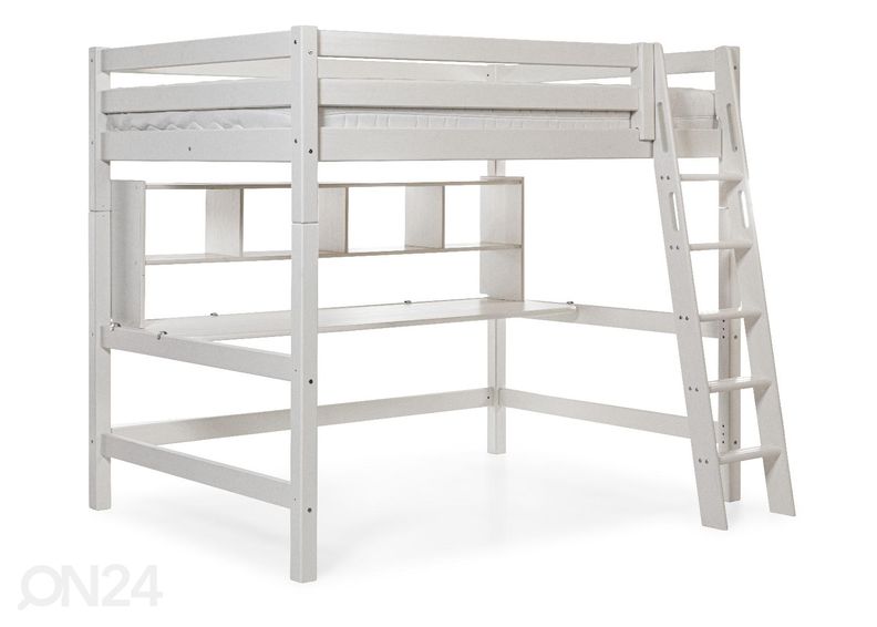 Suwem kõrge narivoodi Fantazy kaldredeliga 140x200 cm suurendatud