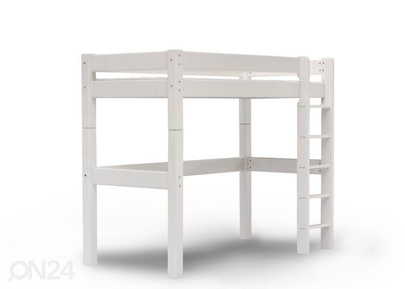 Suwem kõrge narivoodi Lahe MINI püstredeliga 80x160 cm suurendatud