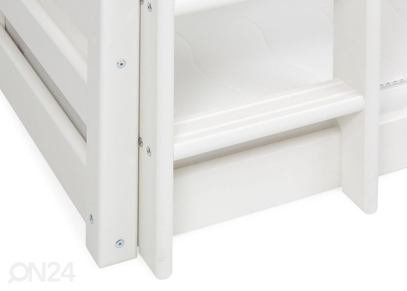 Suwem täispuidust 3-kordne narivoodi Liisa 70x160 cm suurendatud