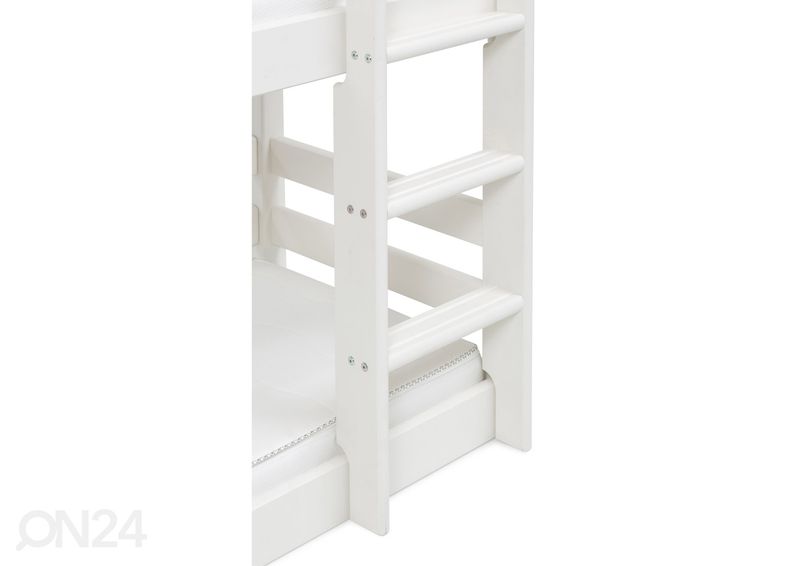 Suwem täispuidust 3-kordne narivoodi Liisa 70x160 cm suurendatud