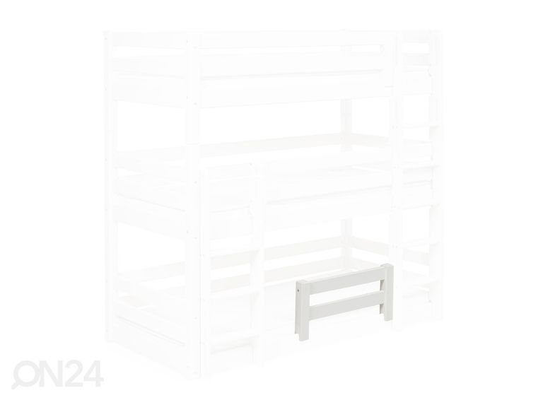 Suwem täispuidust turvapiire Liisa narivoodile 70x160 cm suurendatud