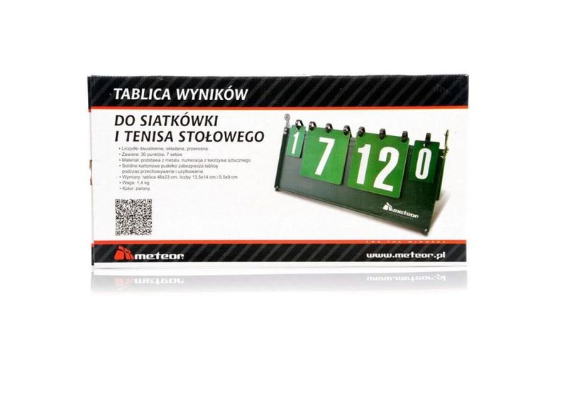 Tabloo võrkpalli ja lauatennise tulemustele Meteor suurendatud