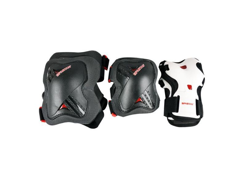 Täiskasvanute kaitsmete komplekt Street Gear IV Spartan suurendatud