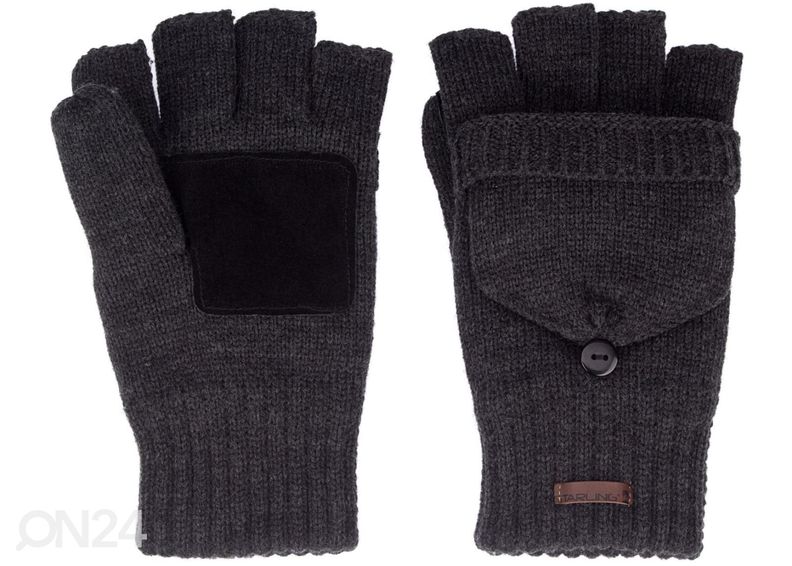 Täiskasvanute kindad Bumgloves Knitted Noël Starling suurendatud