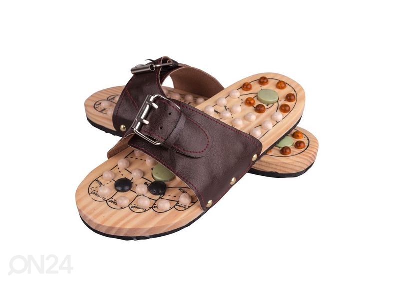 Täiskasvanute plätud magnetite ja massažitallaga inSPORTline Klabaka suurendatud