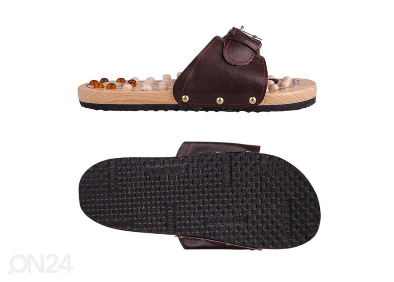 Täiskasvanute plätud magnetite ja massažitallaga inSPORTline Klabaka suurendatud