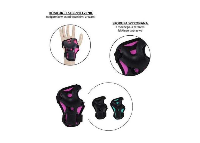 Täiskasvanute randmekaitse Nils Extreme H110W suurendatud