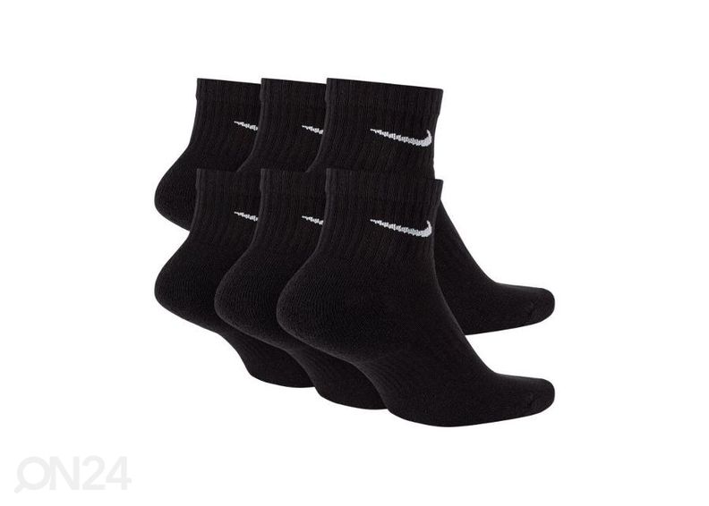 Täiskasvanute treeningsokid Nike 6-pakk suurendatud