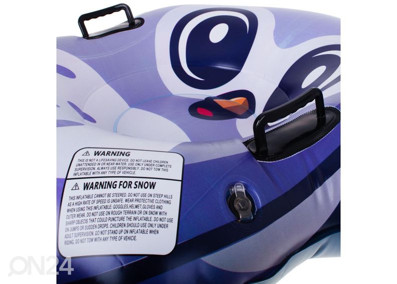 Täispuhutav kelk Pingviin 95x103 cm suurendatud