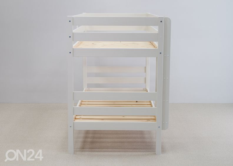 Täispuidust narivoodi 90x200 cm suurendatud