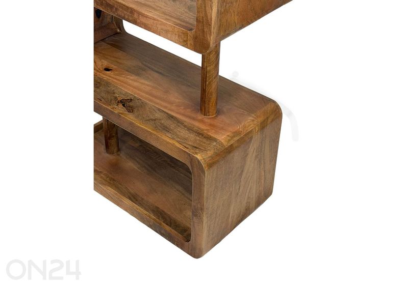 Täispuidust riiul 160 cm suurendatud