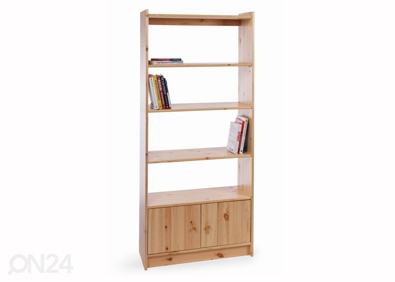 Täispuidust riiul suurendatud