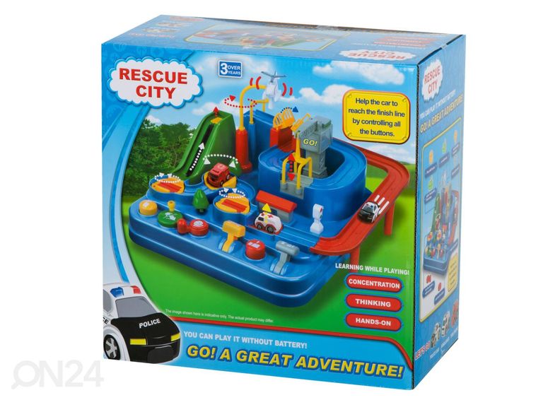 Takistusrada 3 sõidukiga suurendatud