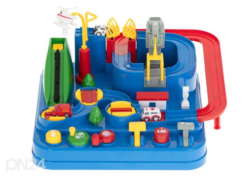 Takistusrada 3 sõidukiga suurendatud