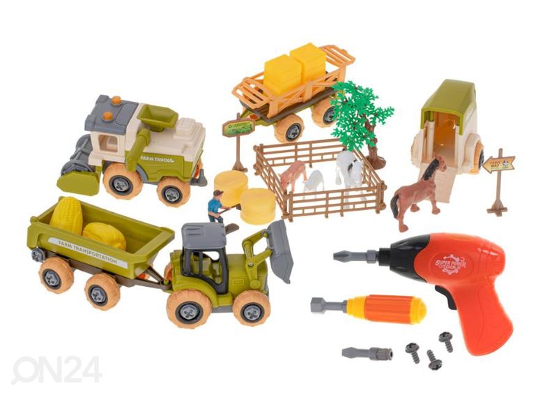 Talumäng kokkupandavate masinatega suurendatud