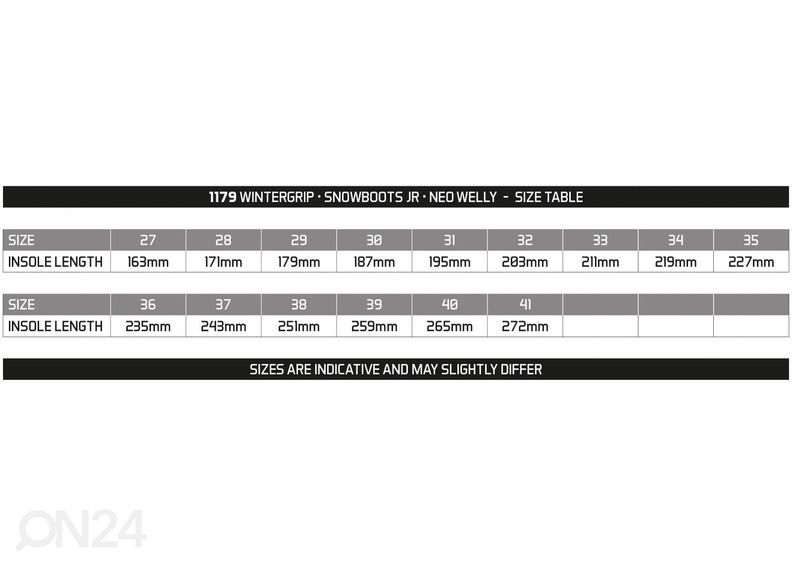 Talvesaapad lastele Neo Welly suurendatud