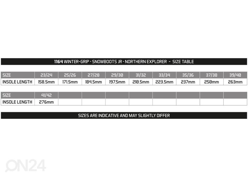 Talvesaapad lastele Northern Explorer suurendatud