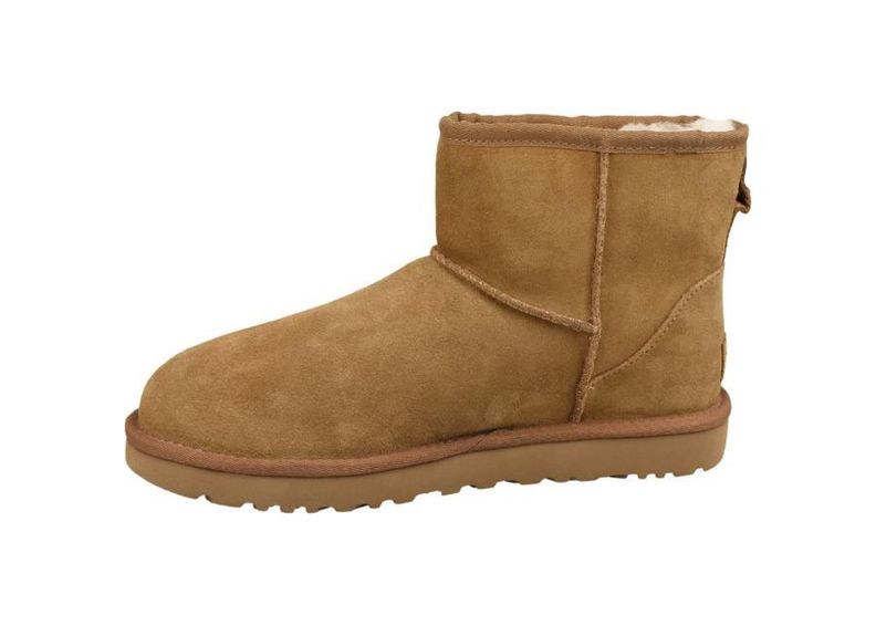 Talvesaapad naistele UGG Classic Mini UGG Rubber Logo W suurendatud