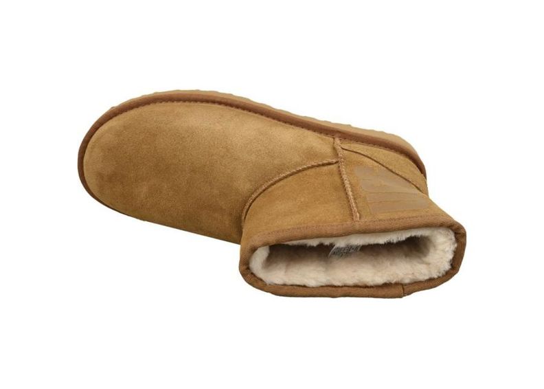 Talvesaapad naistele UGG Classic Mini UGG Rubber Logo W suurendatud