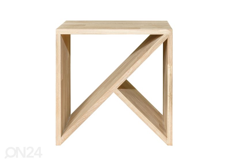 Tammepuidust öökapp Hans3, valge õli suurendatud