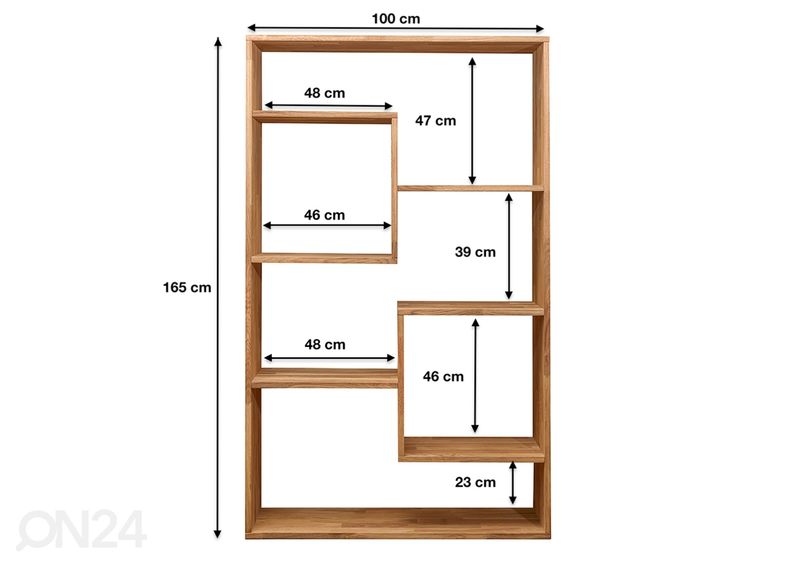 Tammepuidust riiul Hans2 suurendatud