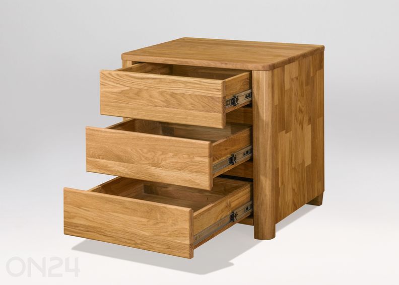 Tammepuidust sahtliboks/ öökapp Lausenne 30 suurendatud