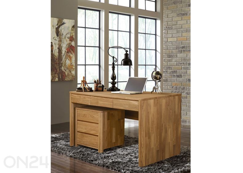 Tammepuidust sahtliboks/ öökapp Lausenne 30 suurendatud