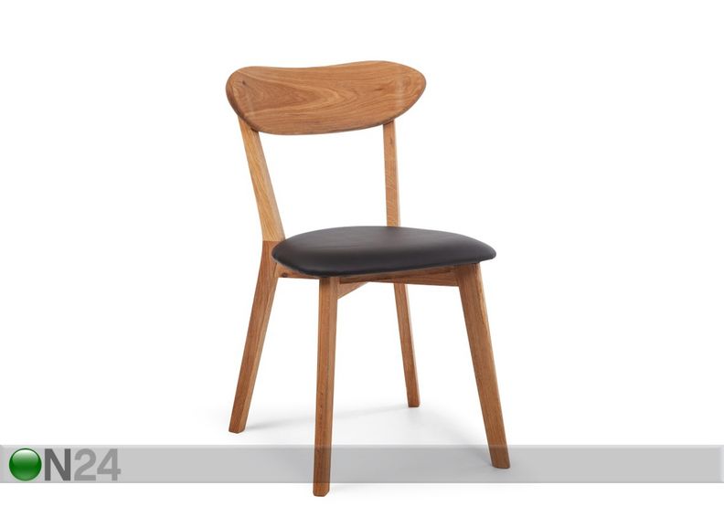 Tammepuidust söögitoakomplekt Lem 4 suurendatud