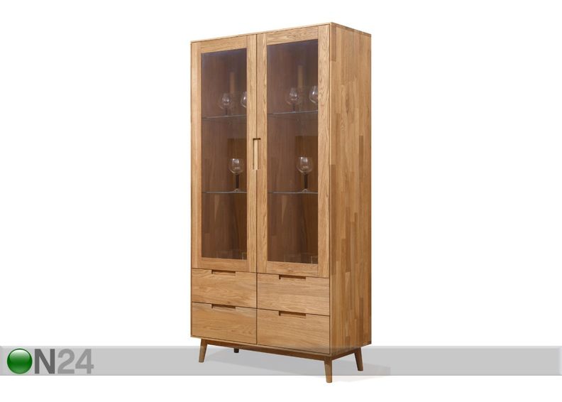 Tammepuidust vitriinkapp Scan2 suurendatud