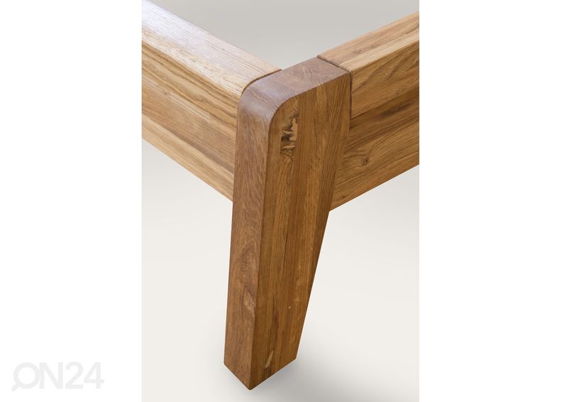 Tammepuidust voodi Brigitte 180x200 cm suurendatud