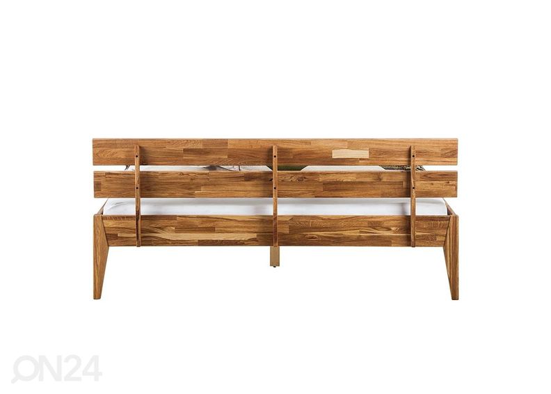 Tammepuidust voodi Elke 180x200 cm suurendatud