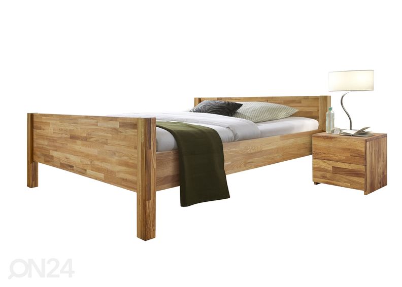 Tammepuidust voodi Hans 180х200 cm suurendatud