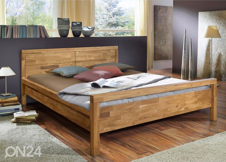 Tammepuidust voodi Next 160x200 cm suurendatud