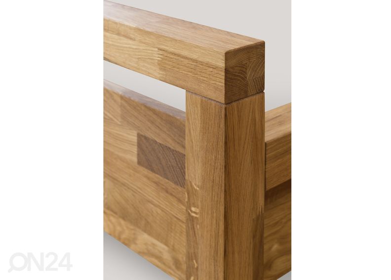 Tammepuidust voodi Next 160x200 cm suurendatud